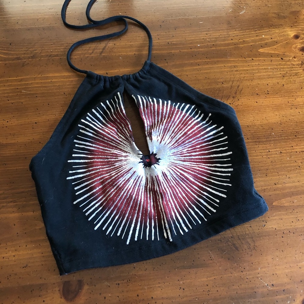 Halter crop top - vintage